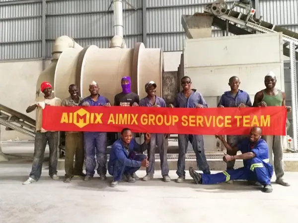 20t dry mix mortar making plant Zambia