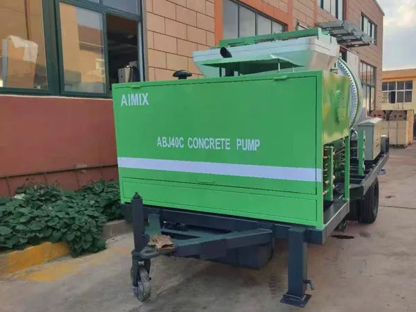 diesel cement mixer pump