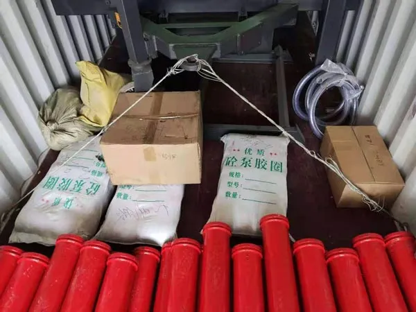 shipment of diesel mixer pump