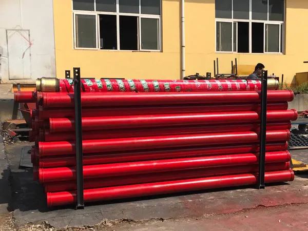 concrete pumping pipelines