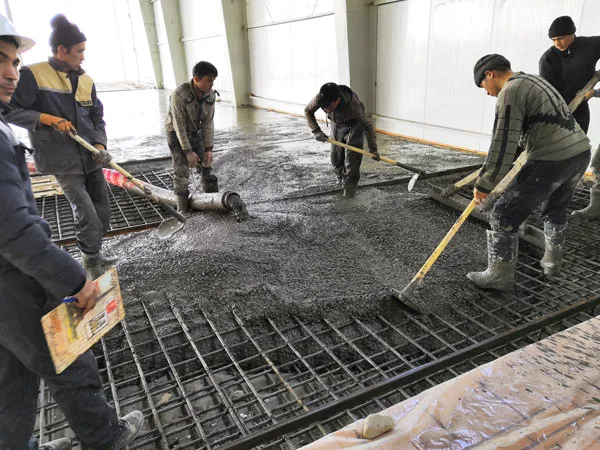 concrete pumping