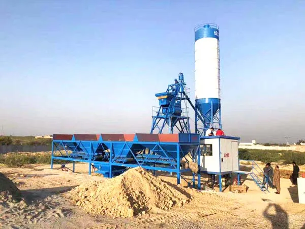 AJ-25 concrete mixing plant usa