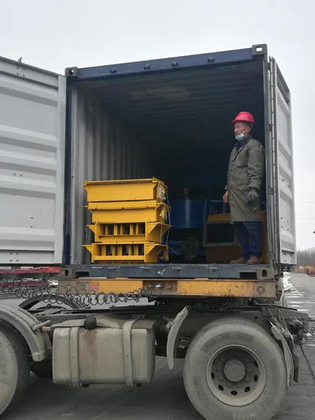 ABM-4C2 concrete brick making machine