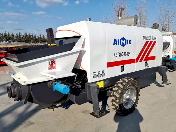 ABT40C diesel engine concrete pump