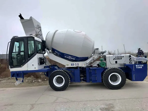 3.5 cubic meter self loading mixer