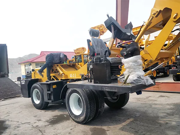 AIMIX self loading mixer to Dodobas