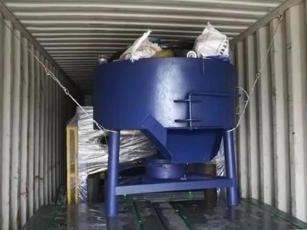 concrete pan mixer