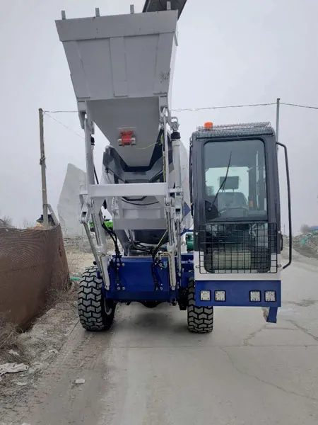 self loading mixer delivery