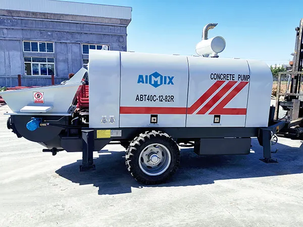 ABT40C diesel engine concrete pump