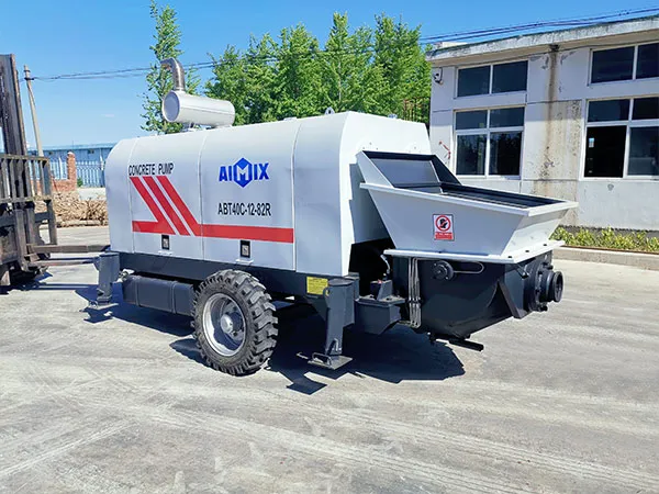 ABT40C diesel powered concrete pump