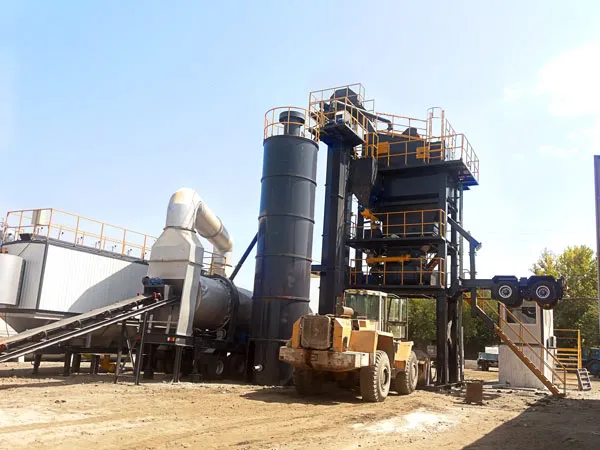 ALYQ60 mobile asphalt batching plant