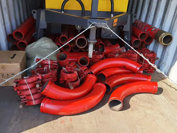 concrete pump delivery