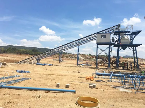 belt concrete plant Sri Lanka