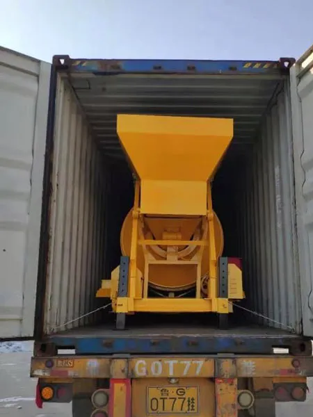 small concrete mixer delivery