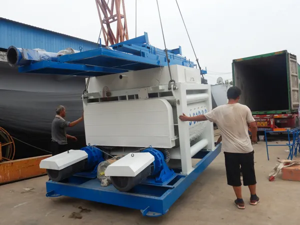export twin shaft mixer