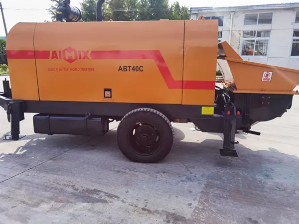 ABT40C concrete pump to Indonesia