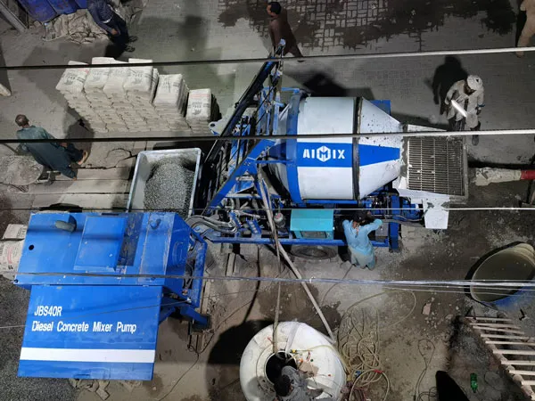diesel cement mixer pump Pakistan