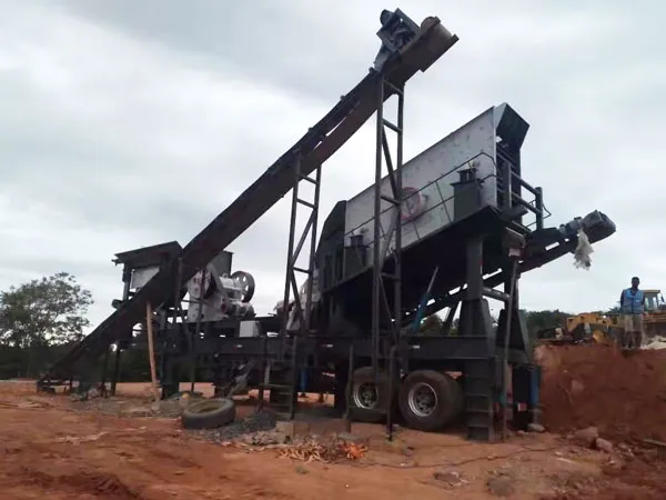 mobile crushing plant in Madagascar