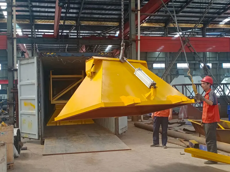 AJ-90 concrete batching plant shipment