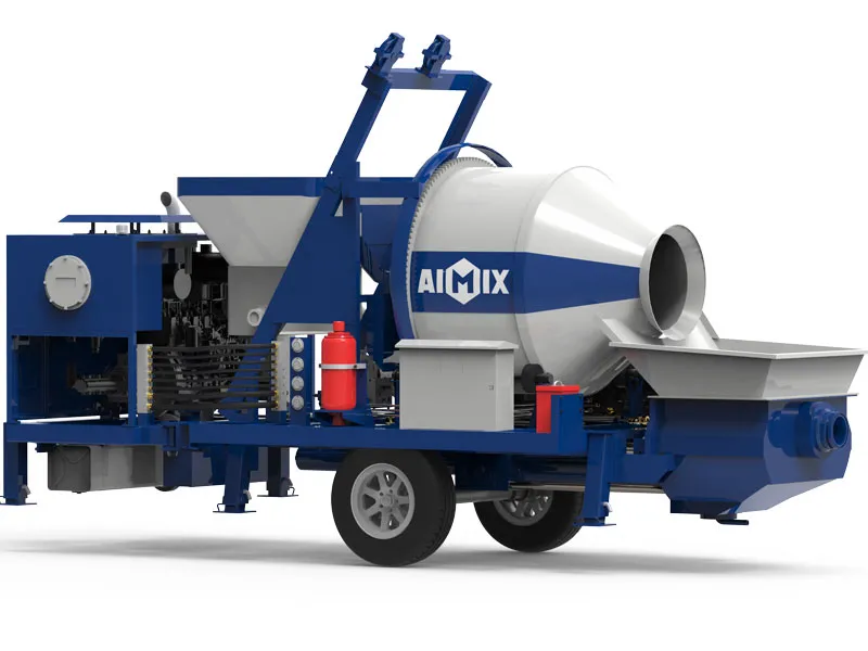 ABJZ30C diesel concrete mixer pump in Kenya