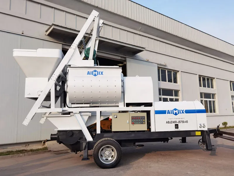 ABJS40D electric compulsory concrete mixer pump Sri Lanka