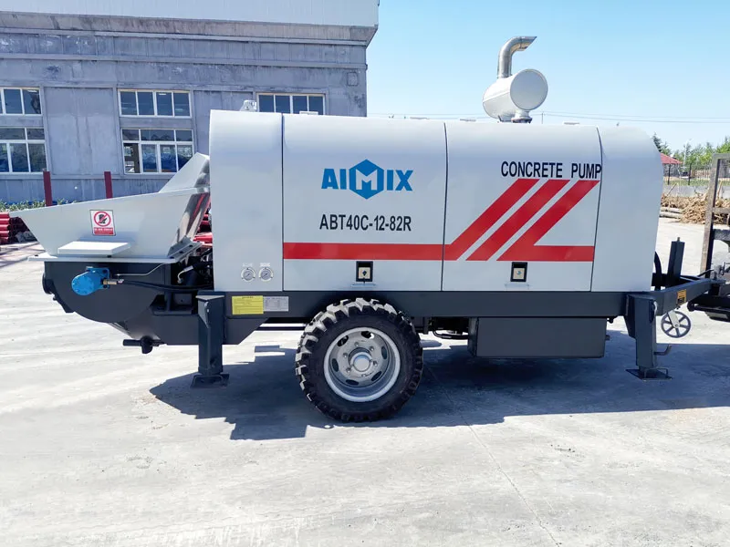 ABT40C diesel engine concrete trailer pump Sri Lanka