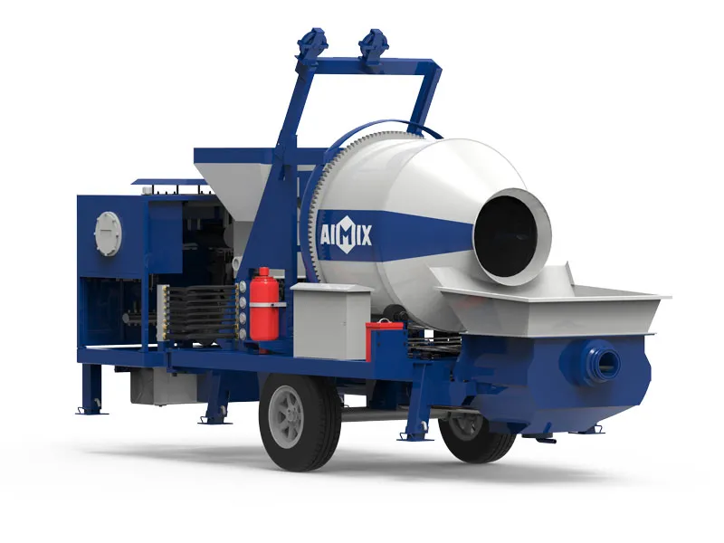 ABJZ30C diesel concrete mixer-pump in Bangladesh
