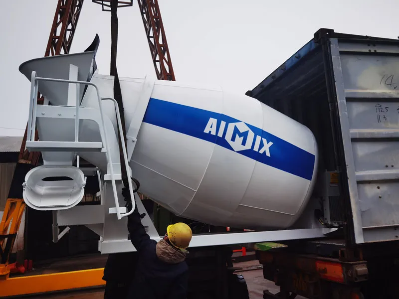 concrete drum mixer to Indonesia