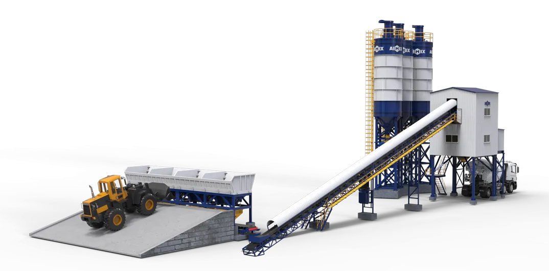 AJ-120 batching plant solution