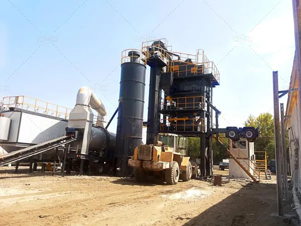 ALYQ100 mobile asphalt plant