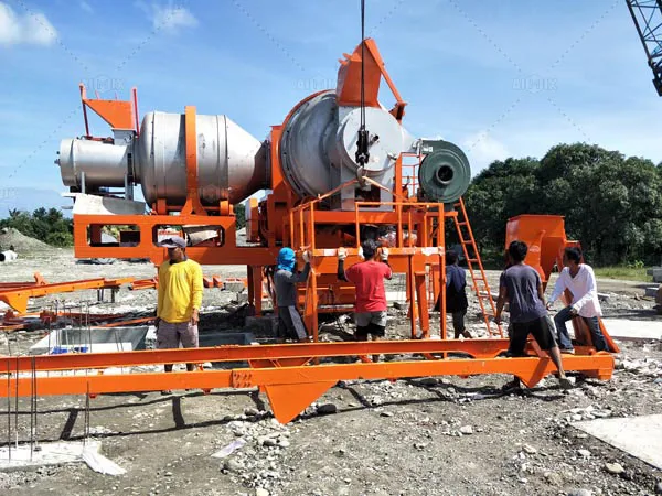 asphalt drum plant