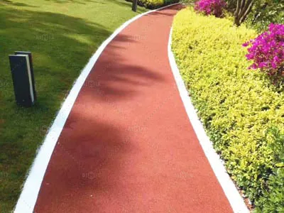 colored road
