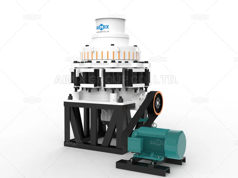 APC-160C compound cone crusher in quartz sand processing