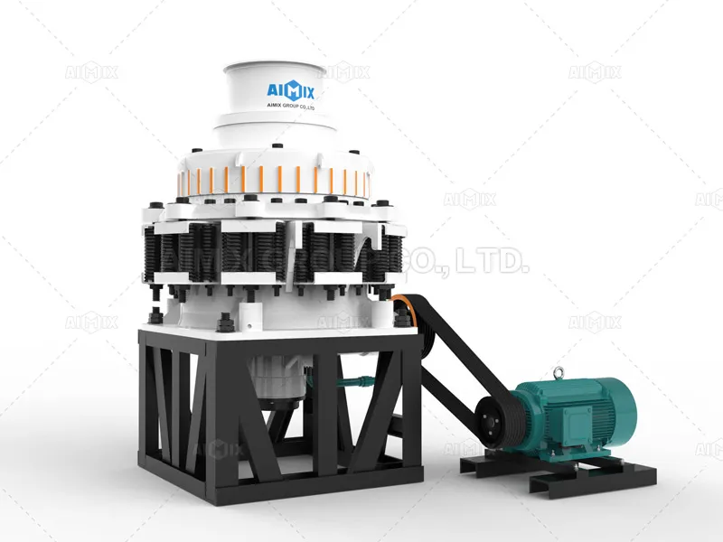 APC-200C compound cone crusher in aggregate production