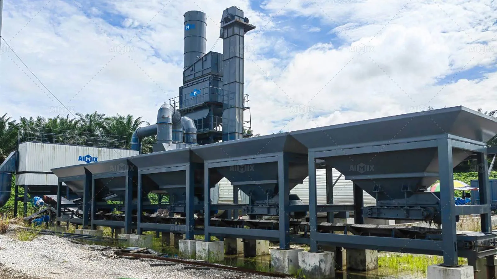 120 ton Stationary Asphalt Mixer Plant in Malaysia