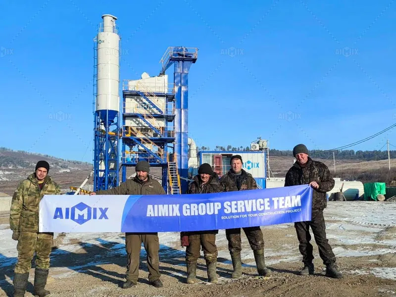 asphalt mix plants in Russia