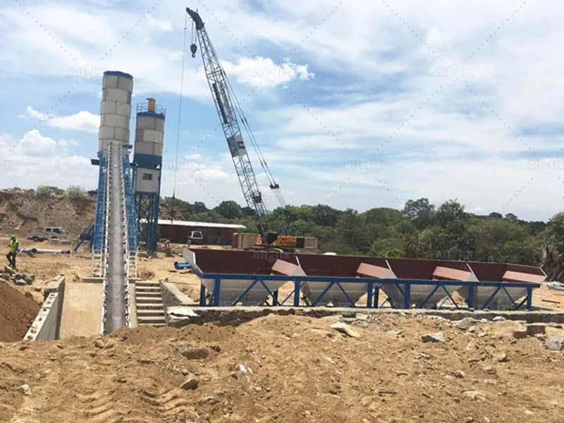 AJ 60 batching plant Sri Lanka