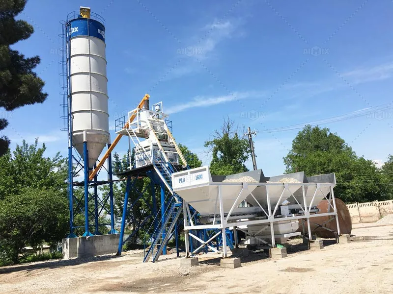 AJ50 rmc ready mix concrete plant