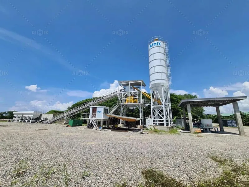 AJ60 stationary batching plant