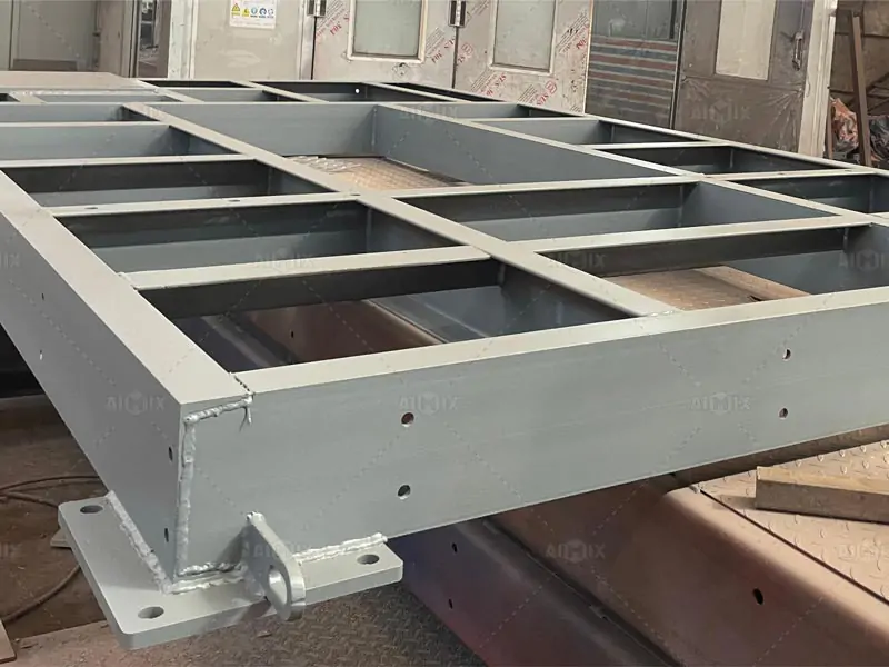 321 Production Process of aj75 btching plant