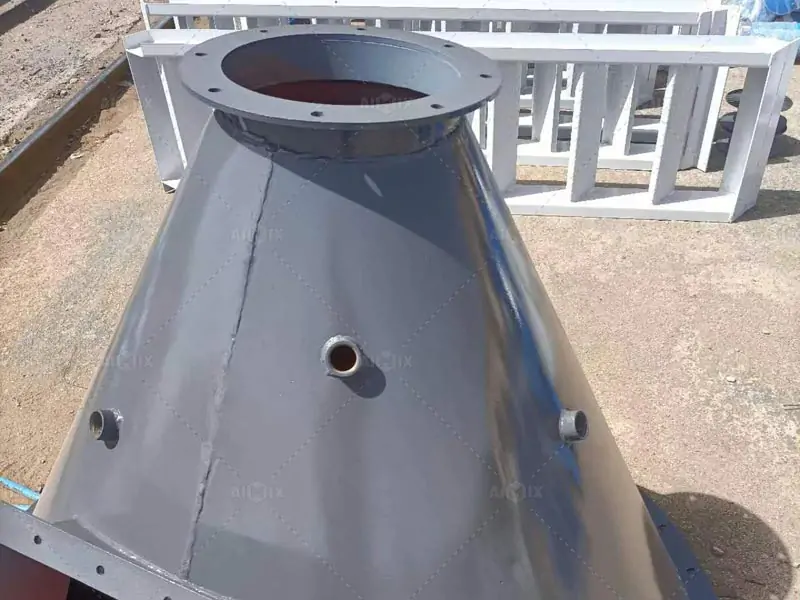 329 Production Process of aj75 concrete batching plant
