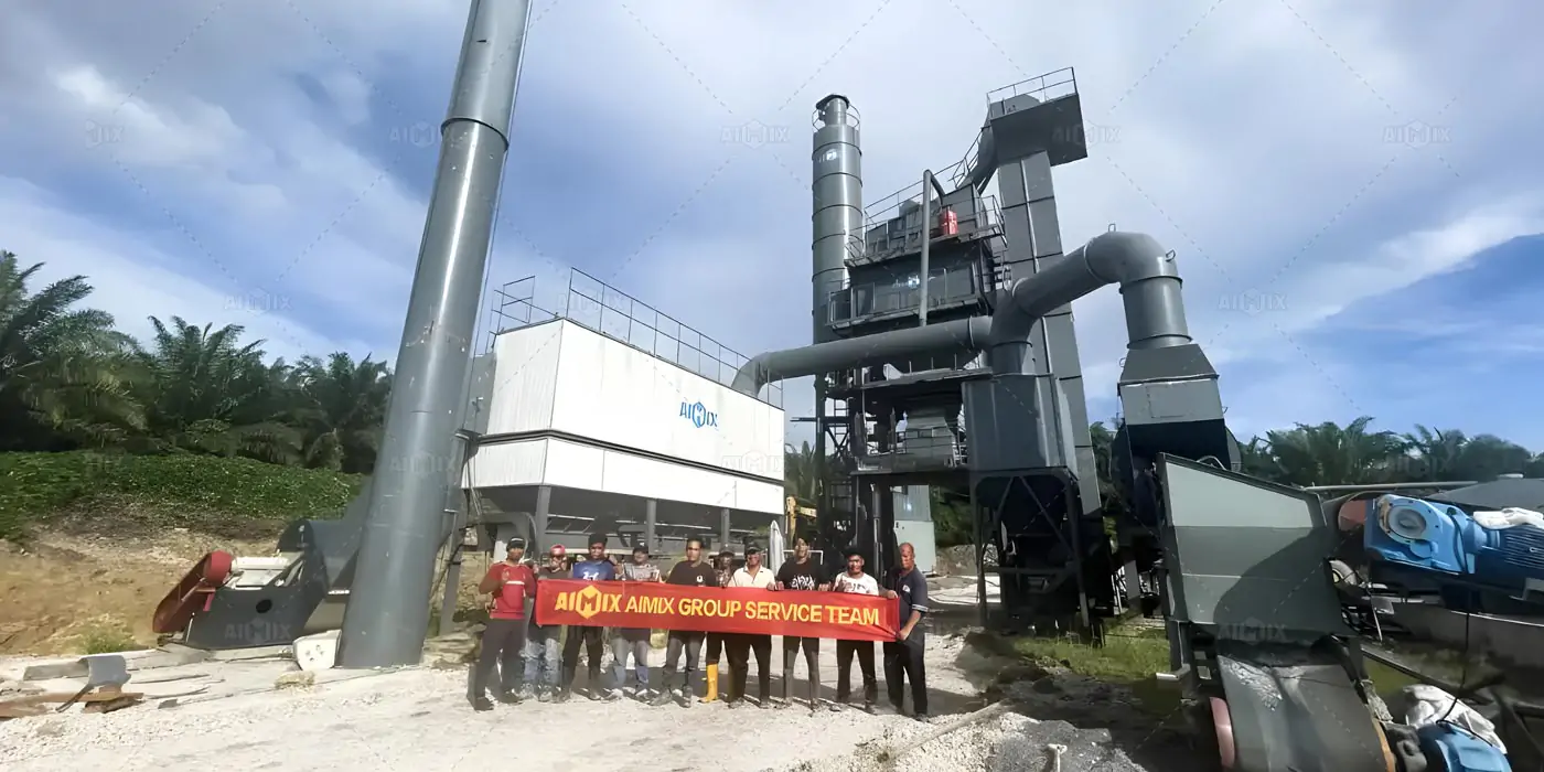 asphalt batch mixing plant AIMIX