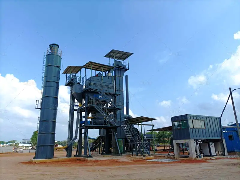 stationary asphalt plant 80 ton