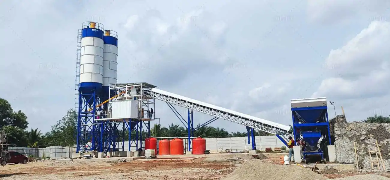 AJ-60 concrete plant in Lampung