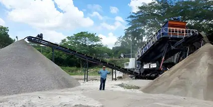 150tph mobile stone crusher for aggregate sale business