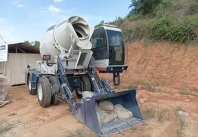 AS-4.0C hydraulic concrete mixer in Malaysia