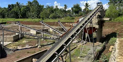 Jaw crusher Indonesia to Crush Granite for Aggregate Production