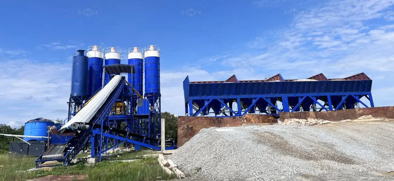 AJ-180 batch concrete plant China