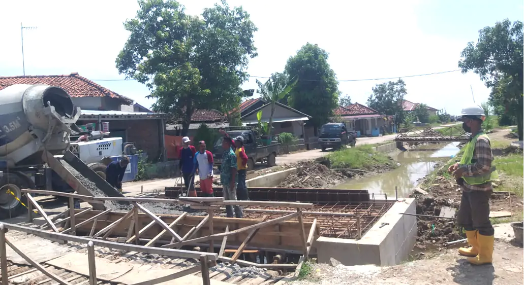 AS-3.5 concrete mixer Kenya Pouring Foundations