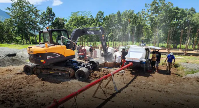 Buy Trailer Concrete Pump for Indonesia